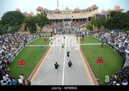 Lahore, Pakistan. 14 Ago, 2019. Credito: Pacific Press Agency/Alamy Live News Foto Stock