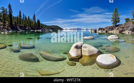 Secret Cove (Lake Tahoe, Nevada, STATI UNITI D'AMERICA Foto Stock