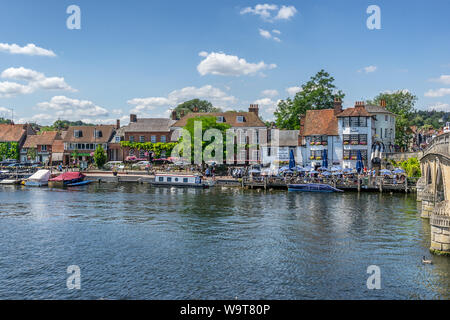Henley on Thames in Oxfordshire Foto Stock