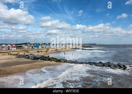 Southwold Beach in East Anglia Foto Stock