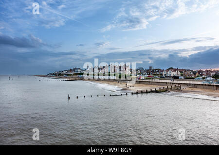 Southwold Beach in East Anglia Foto Stock