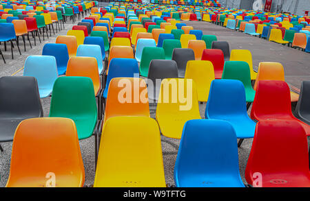 Oggi open air cinema Metalac è preparato per domani Sarajevo Film Festival 2019 apertura Foto Stock