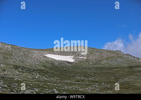 Mountain Mount Kosciuszko Australia montagne innevate Foto Stock