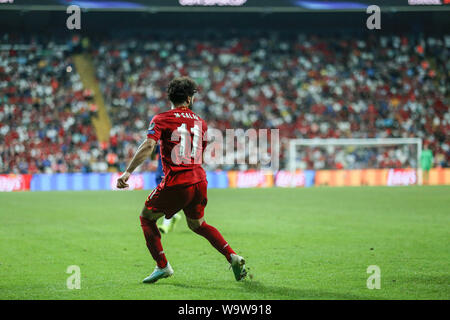 Mohamed Salah di Liverpool è visto durante la Coppa UEFA Intertoto finale tra Liverpool e Chelsea a Vodafone Park. (Punteggio finale: Liverpool 5 - 4 Chelsea) Foto Stock