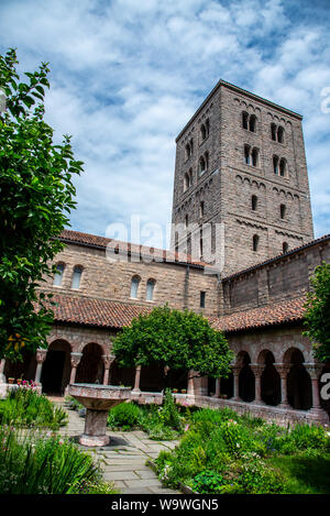 Unione chiostro medievale in Washington Heights di Manhattan (New York) Foto Stock