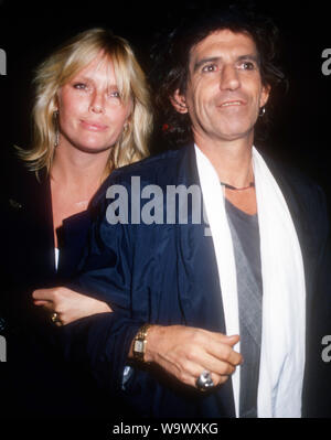 Patti Hansen, Keith Richards,1988, Foto di Michael Ferguson/il PHOTOlink Foto Stock