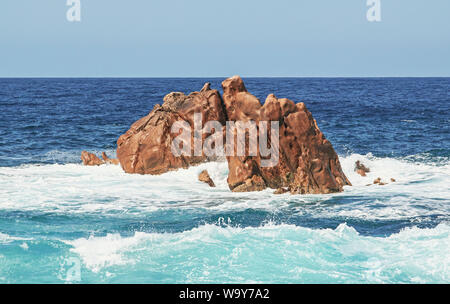 Costa del Mare Mediterraneo Foto Stock