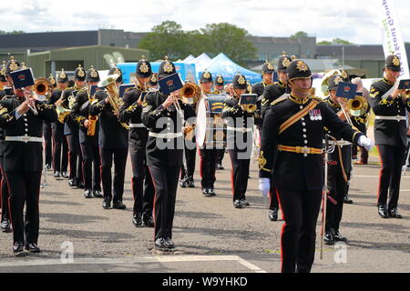 La Giornata della Famiglia a RAF Benson, Oxfordshire, Regno Unito Foto Stock