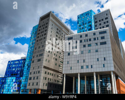 Il Royal London Hospital di Whitechapel East London Regno Unito. Completato nel 2012, il nuovo edificio è stato progettato dagli architetti Skanska & HOK. Foto Stock