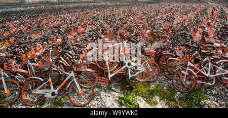 Moto cinese Condividi cimitero un monumento all'industria 'S arroganza Foto Stock