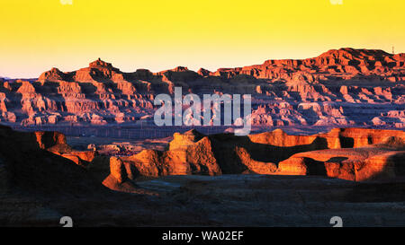 Xinjiang karamay city sun devil Foto Stock