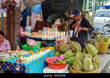 Bangkok,Durian,Thailandia,frutta,puzzolenti,stinky , 30057184.Caption locale *** Foto Stock