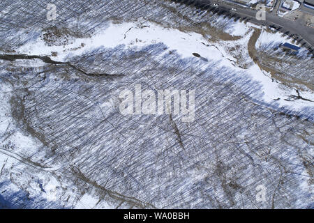 Antenna di monte Wutai nello Shanxi Foto Stock