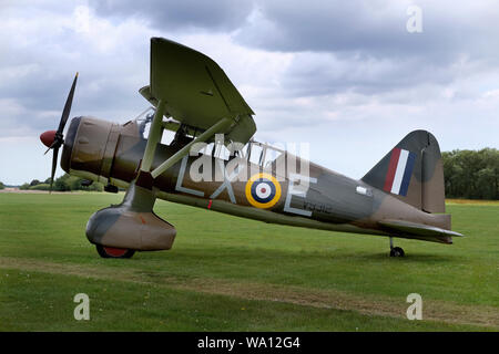 Il Westland Lysander è un esercito britannico co-operazione e liaison velivoli prodotti dalla Westland Aircraft utilizzati durante la Seconda guerra mondiale. Foto Stock