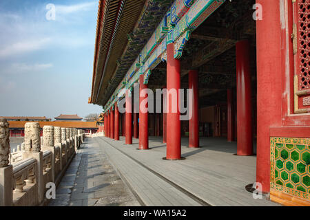 Pechino la Città Proibita Foto Stock