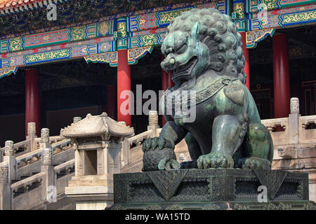 Pechino la Città Proibita Foto Stock