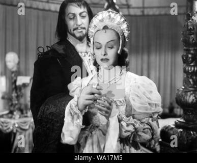 PAULETTE GODDARD e MACDONALD CAREY in sposa di vendetta (1949), diretto da MITCHELL LEISEN. Credito: Paramount Pictures / Album Foto Stock