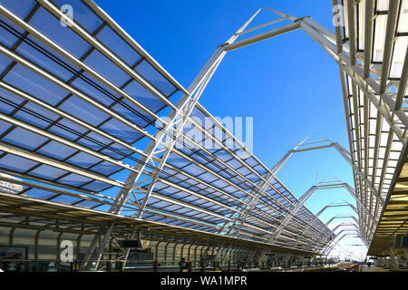 In Binhai - light rail Foto Stock