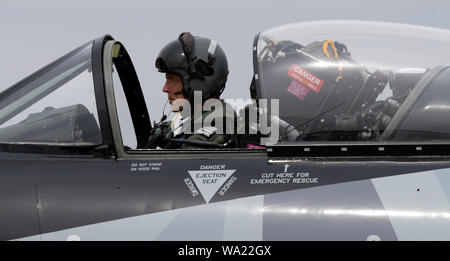 Hawker Hunter presso il Royal International Air Tattoo 2019 Foto Stock