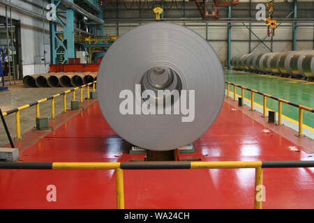 Laminati a Freddo a bobina Foto Stock