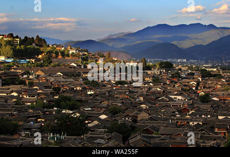 Lijiang città antica Foto Stock