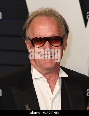 File di foto: BEVERLY HILLS, CALIFORNIA - 24 febbraio: Peter Fonda assiste 2019 Vanity Fair Oscar Party a Wallis Annenberg Center for the Performing Arts il 24 febbraio 2019 a Beverly Hills, la California. Foto: imageSPACE /MediaPunch Credito: MediaPunch Inc/Alamy Live News Foto Stock