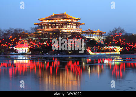 Xi "datang furong garden Foto Stock