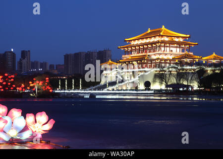 Xi "datang furong garden Foto Stock