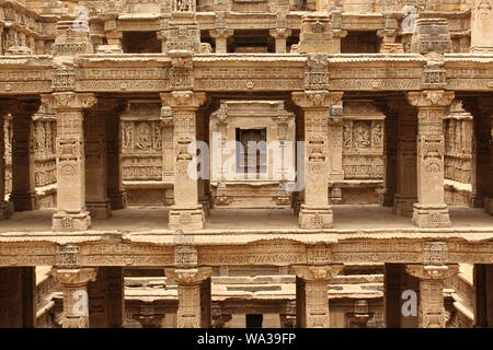 Le immagini di fase e in PATAN GUJAAT, INDIA. Foto Stock