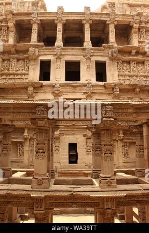 Le immagini di fase e in PATAN GUJAAT, INDIA. Foto Stock