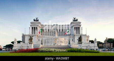 Monumento Nazionale, il Monumento a Vittorio Emanuele II, Roma, lazio, Italy Foto Stock
