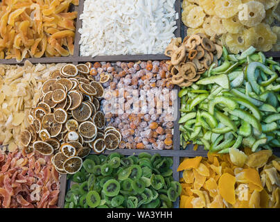 Frutta secca in Turchia Mercati Foto Stock