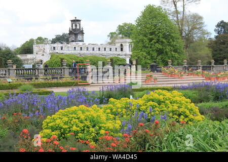 Trentham Estate e giardini Foto Stock