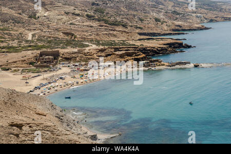 Spiaggia Charrana nella città di Nador - Marocco - Foto Stock