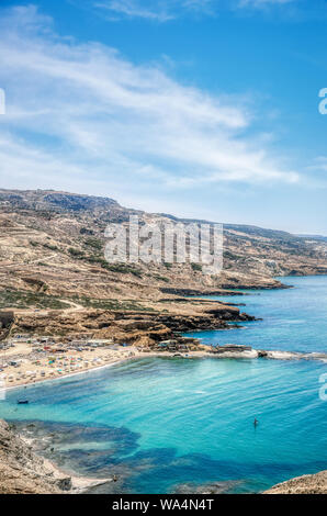 Spiaggia Charrana nella città di Nador - Marocco - Foto Stock