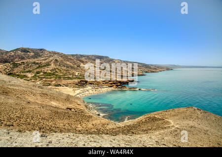 Spiaggia Charrana nella città di Nador - Marocco - Foto Stock