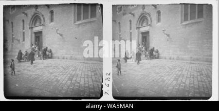 Diumenge de Rams a Sant Pere de les Puelles. Foto Stock