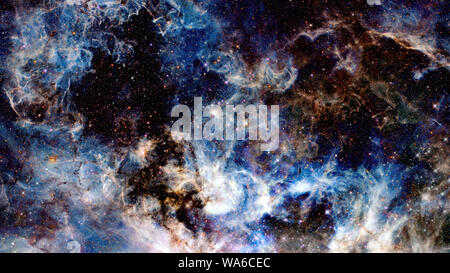 Spazio infinito sfondo con nebulas e stelle. Questo elementi di immagine fornita dalla NASA Foto Stock