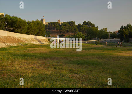 Parque fluviali. Fuengirola, provincia di Malaga, Andalusia, Spagna. Foto Stock