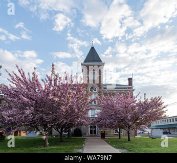 Edificio accademico a Potomac State College di West Virginia University, due anni di junior college affiliato come una divisione della West Virginia University si trova in De Keyser, West Virginia Foto Stock