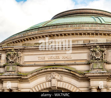 La Usher Hall di Edimburgo, Scozia, Regno Unito. Foto Stock