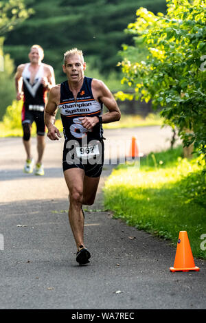 HVTC Triathlon Summer Series 2019 #3 Foto Stock