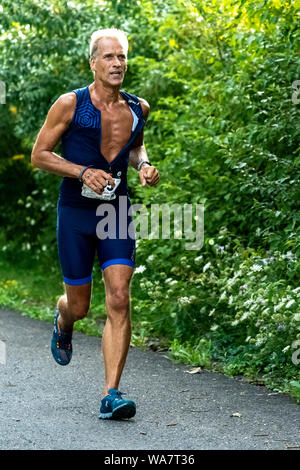 HVTC Triathlon Summer Series 2019 #3 Foto Stock