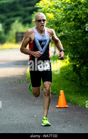 HVTC Triathlon Summer Series 2019 #3 Foto Stock