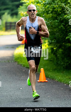HVTC Triathlon Summer Series 2019 #3 Foto Stock