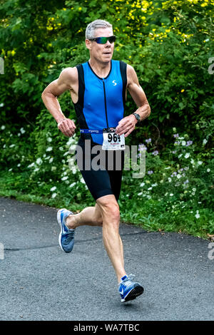 HVTC Triathlon Summer Series 2019 #3 Foto Stock