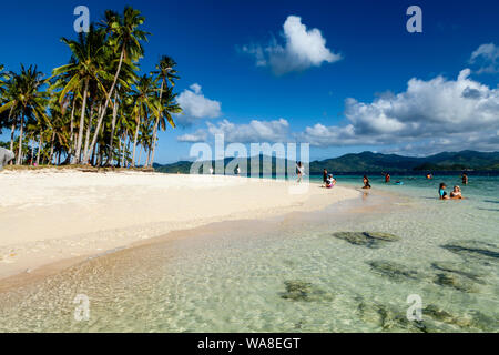 Pinagboyotan Isola, El Nido, PALAWAN FILIPPINE Foto Stock