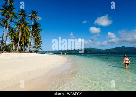 Pinagboyotan Isola, El Nido, PALAWAN FILIPPINE Foto Stock