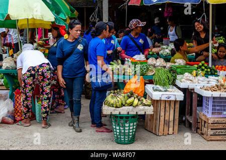 El Nido Street Market, El Nido, PALAWAN FILIPPINE Foto Stock