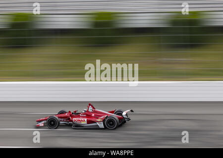 Agosto 17, 2019, lunga vasca, Pennsylvania, USA: Ed Carpenter (20) degli Stati Uniti le pratiche di alimentazione ABC 500 in Pocono Raceway in lunga vasca, Pennsylvania. (Credito Immagine: © Colin J Mayr mola Media/ASP) Foto Stock